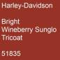 Preview: Harley-Davidson, Bright Wineberry Sunglo Tricoat, 51835.